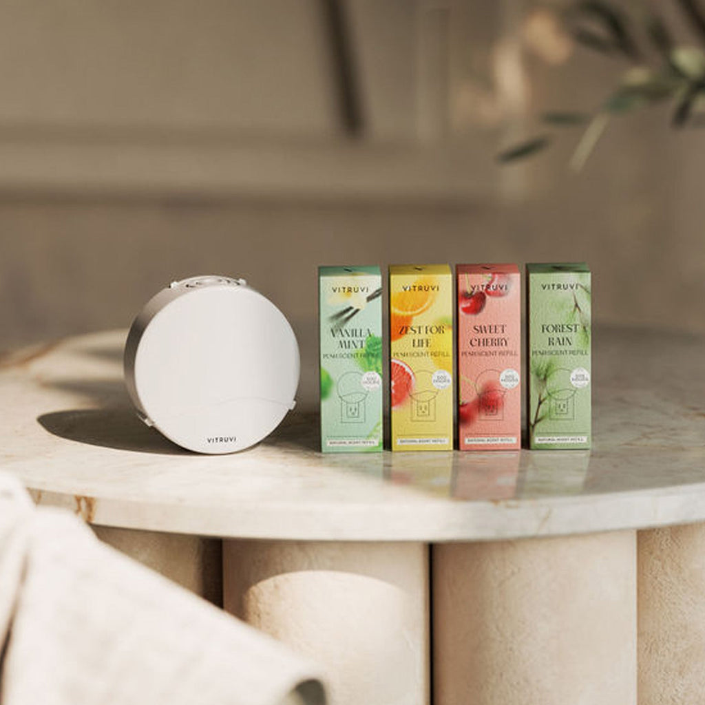 Push Plug-in Wall Diffuser – Starter Kit with Zest for Life Refill